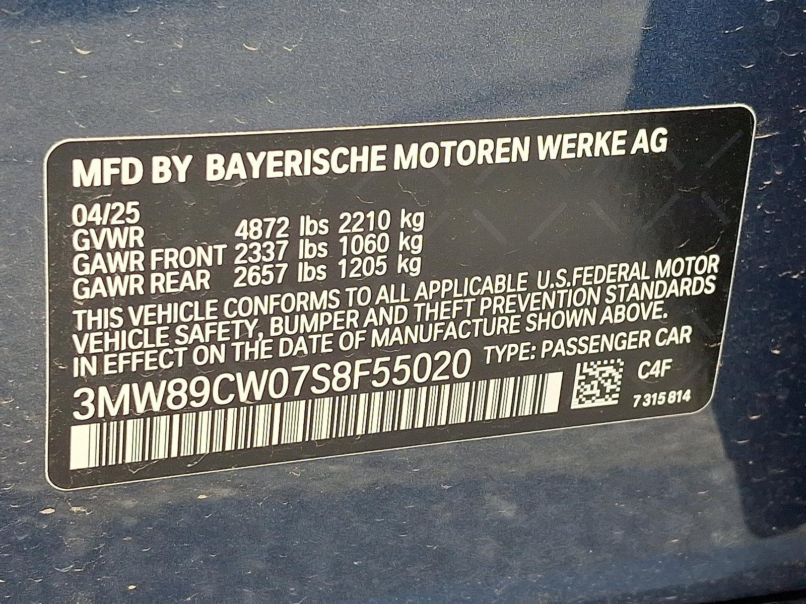 2025 BMW 330i xDrive Vehicle Photo in Lancaster, PA 17601