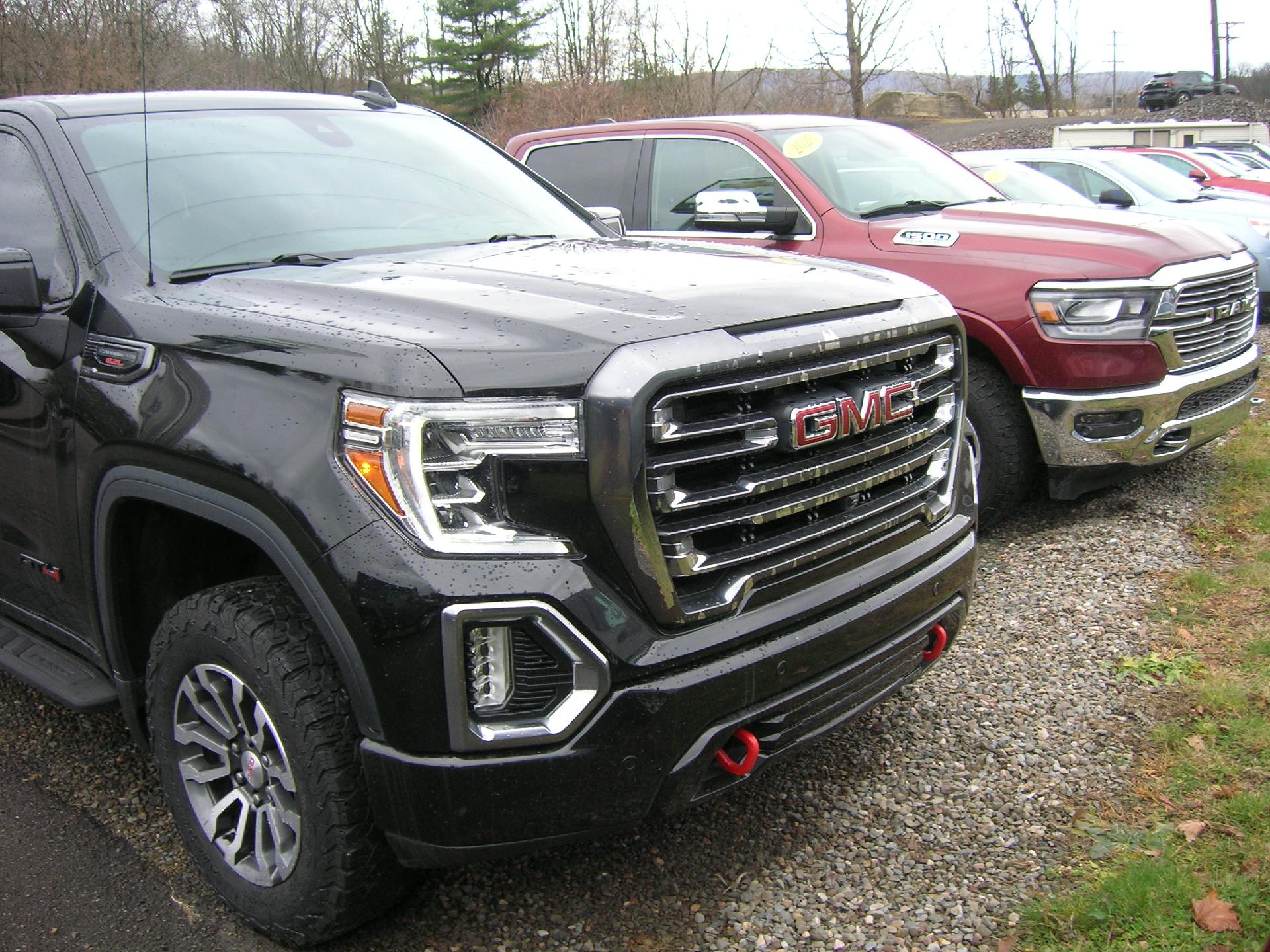 Used 2021 GMC Sierra 1500 AT4 with VIN 1GTP9EELXMZ213401 for sale in Troy, PA