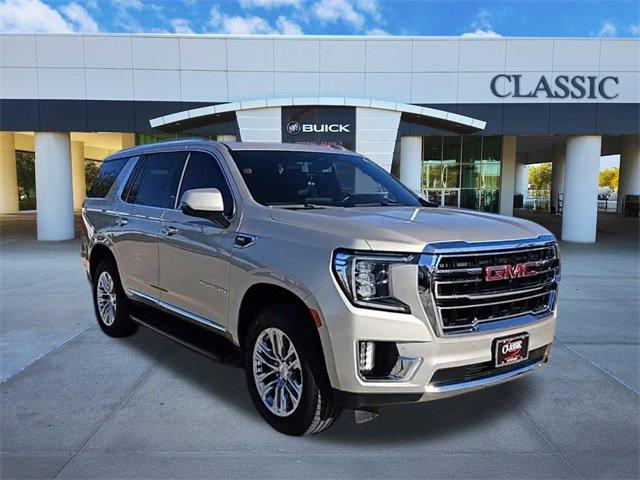 Used 2021 GMC Yukon SLT with VIN 1GKS2BKD5MR192049 for sale in Arlington, TX