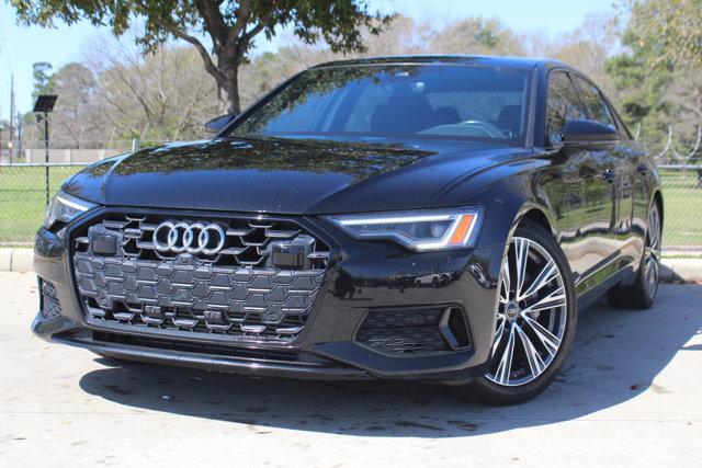 2024 Audi A6 Sedan Vehicle Photo in HOUSTON, TX 77090
