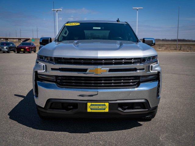Used 2021 Chevrolet Silverado 1500 LT with VIN 3GCUYDED4MG310652 for sale in Willmar, Minnesota