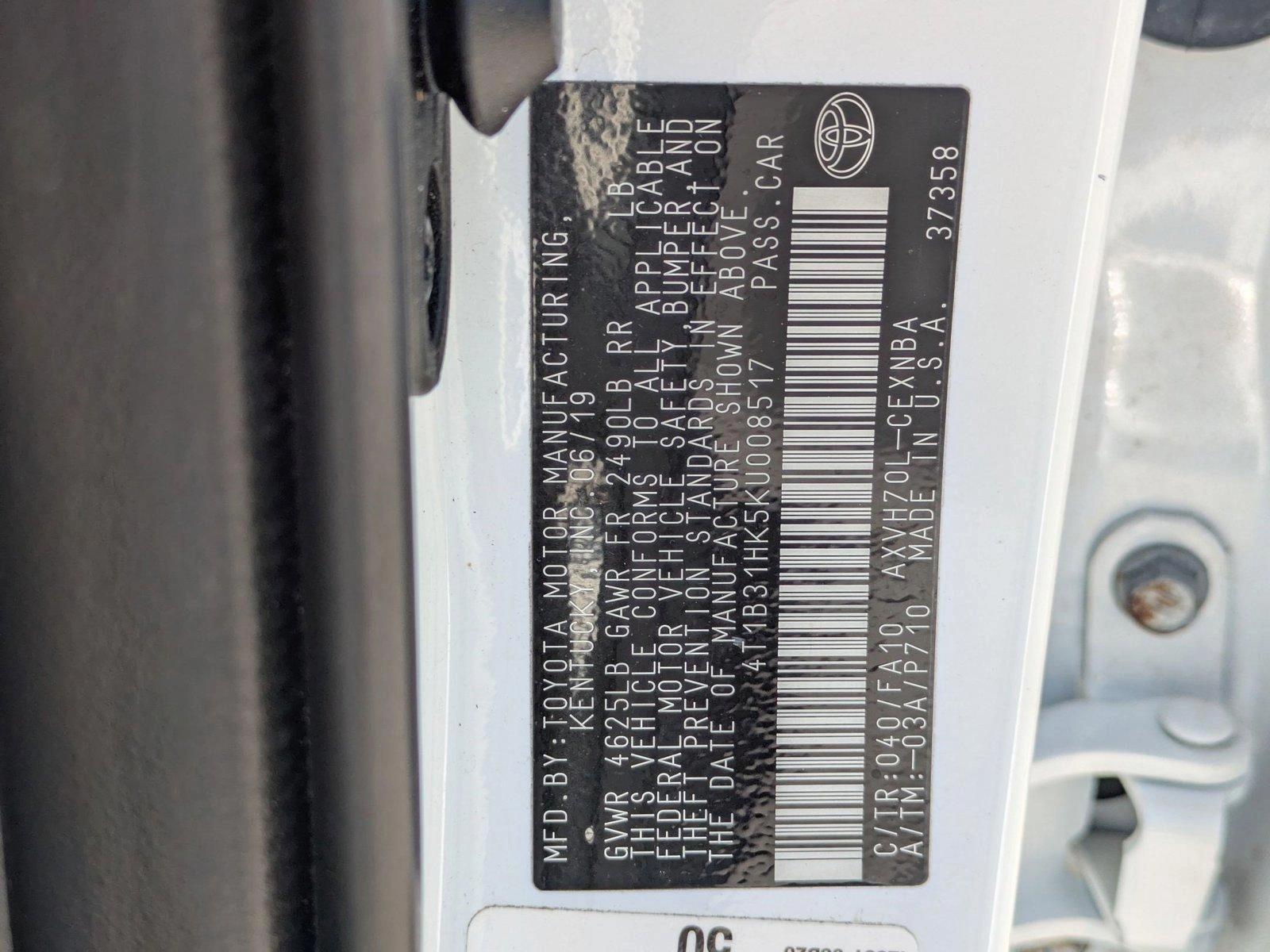2019 Toyota Camry Vehicle Photo in Sarasota, FL 34231