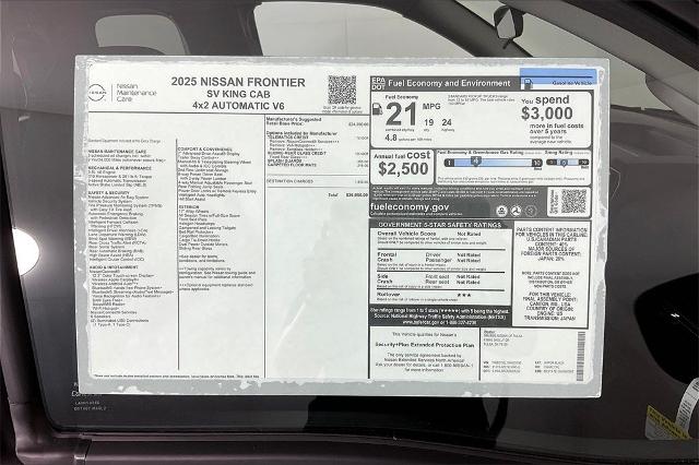 2025 Nissan Frontier Vehicle Photo in Tulsa, OK 74129