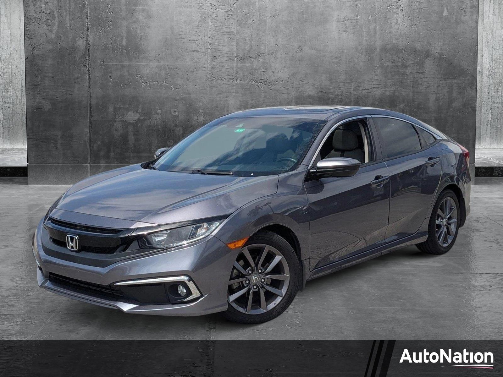 2021 Honda Civic Sedan Vehicle Photo in PEMBROKE PINES, FL 33024-6534