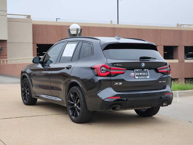 2024 BMW X3 sDrive30i Vehicle Photo in PLANO, TX 75024