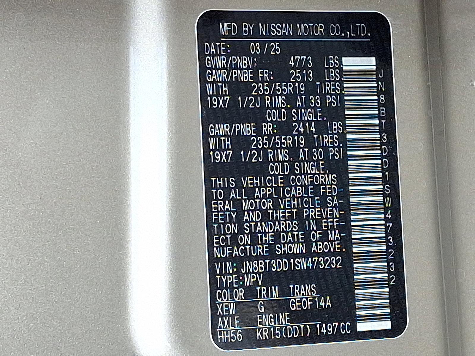 2025 Nissan Rogue Vehicle Photo in Jenkintown, PA 19046