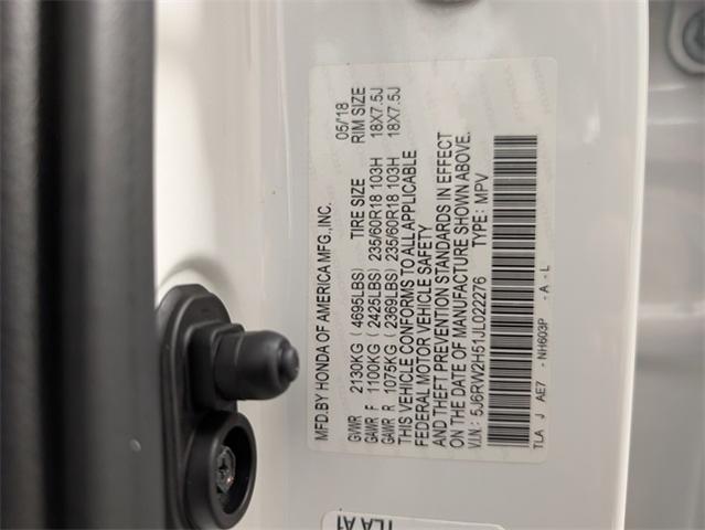 2018 Honda CR-V Vehicle Photo in ENGLEWOOD, CO 80113-6708