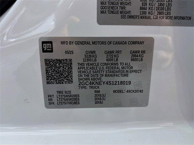 2025 Chevrolet Silverado 2500 HD Vehicle Photo in PUYALLUP, WA 98371-4149