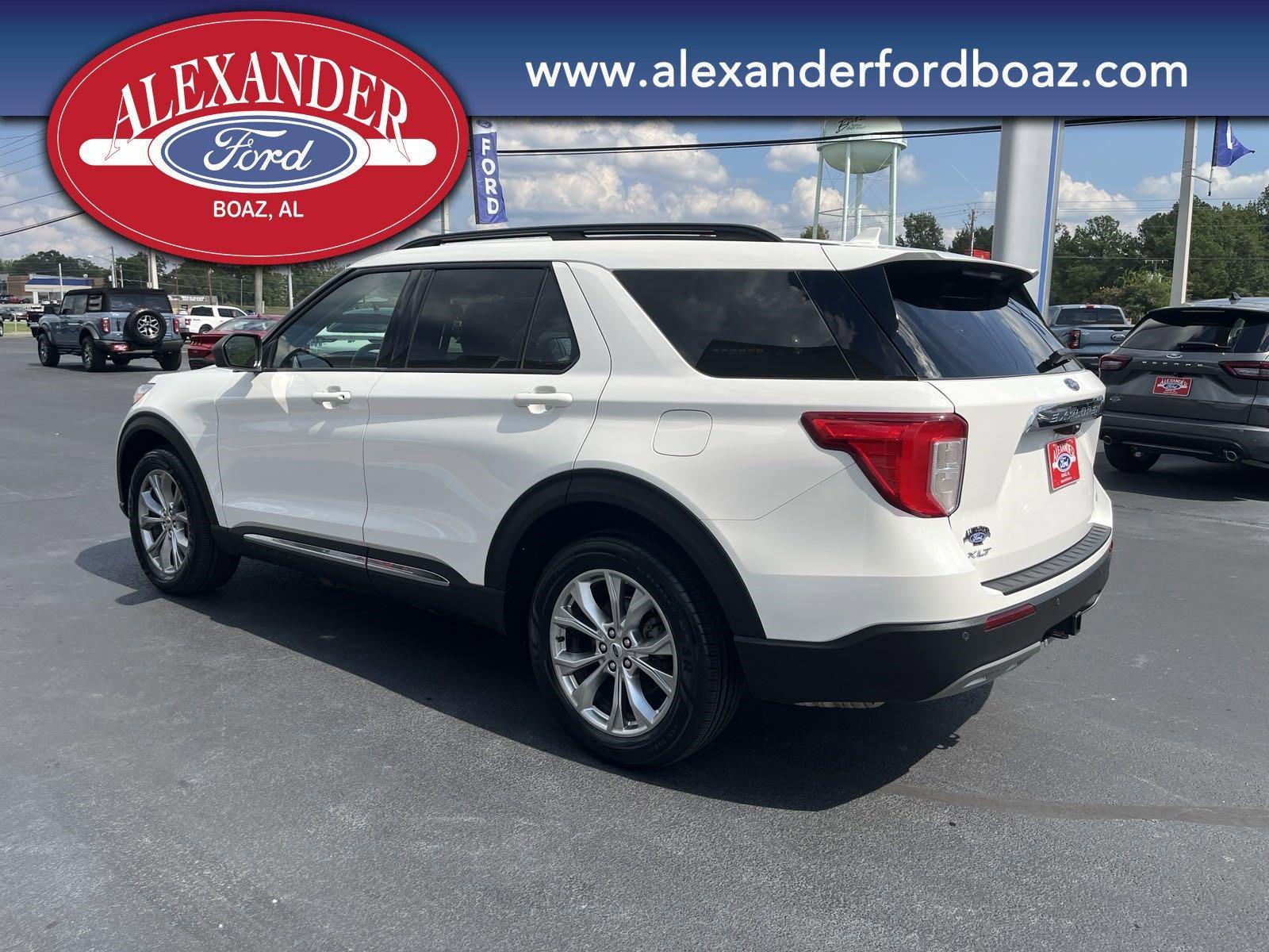 Used 2021 Ford Explorer XLT with VIN 1FMSK8DHXMGC50758 for sale in Boaz, AL