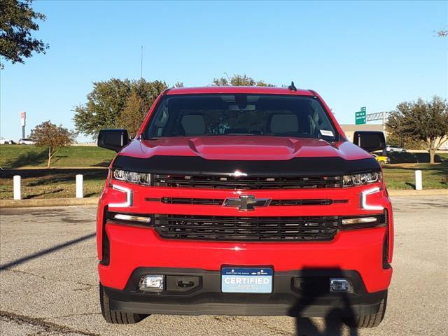 Certified 2021 Chevrolet Silverado 1500 RST with VIN 3GCPWDED4MG405991 for sale in Denton, TX