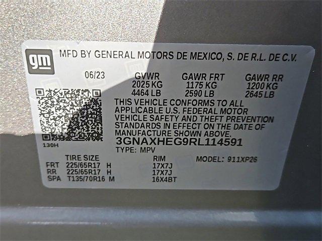 2024 Chevrolet Equinox Vehicle Photo in SUNRISE, FL 33323-3202