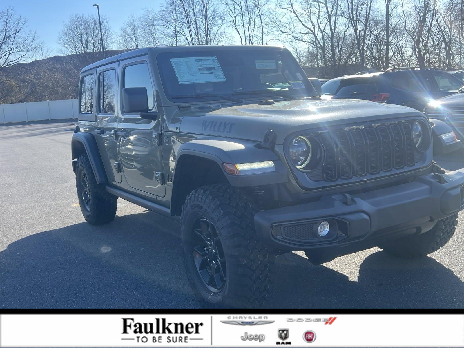 2025 Jeep Wrangler Vehicle Photo in Mechanicsburg, PA 17050-1707