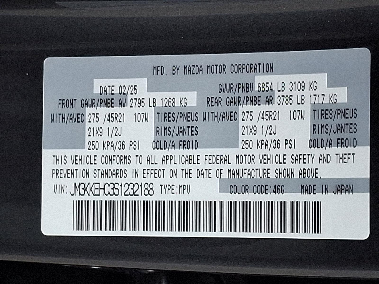2025 Mazda CX-90 Vehicle Photo in Trevose, PA 19053