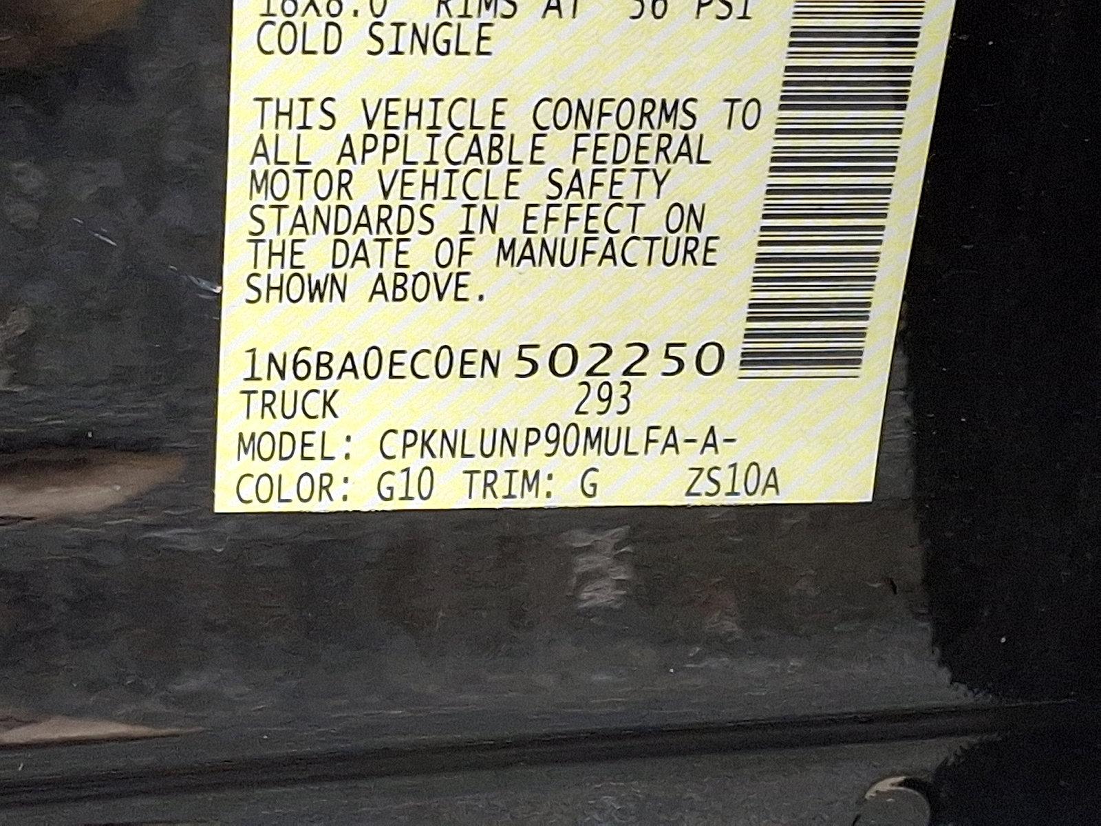 2014 Nissan Titan Vehicle Photo in BETHLEHEM, PA 18017-9401