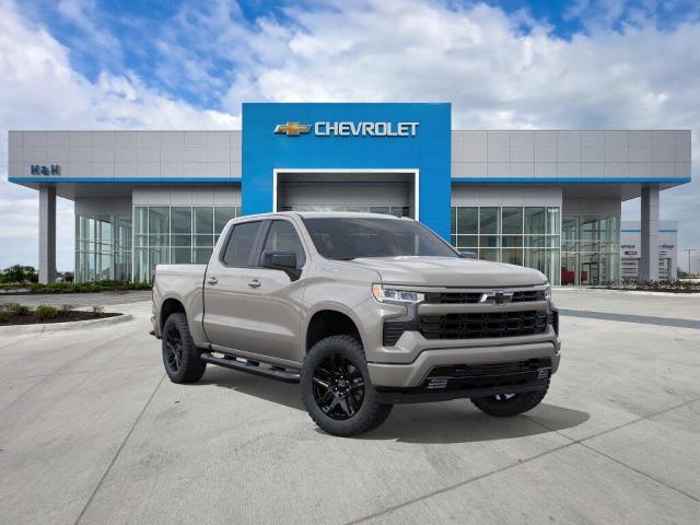 White Sands 2026 Chevrolet Silverado 1500 RST Crew Cab 4WD Pickup Truck Four-Wheel Drive Automatic