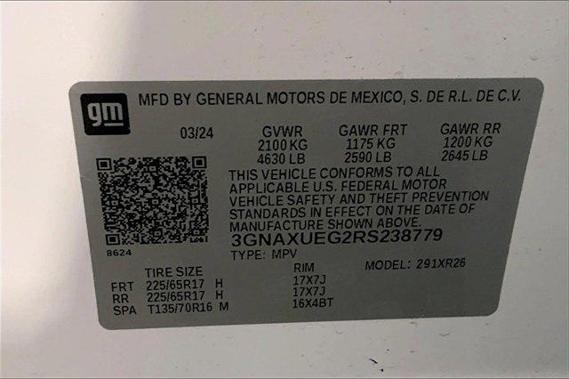 2024 Chevrolet Equinox Vehicle Photo in INDEPENDENCE, MO 64055-1314