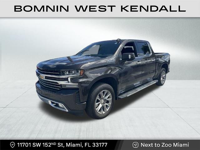 Used 2021 Chevrolet Silverado 1500 High Country with VIN 3GCPWFED3MG153761 for sale in Miami, FL