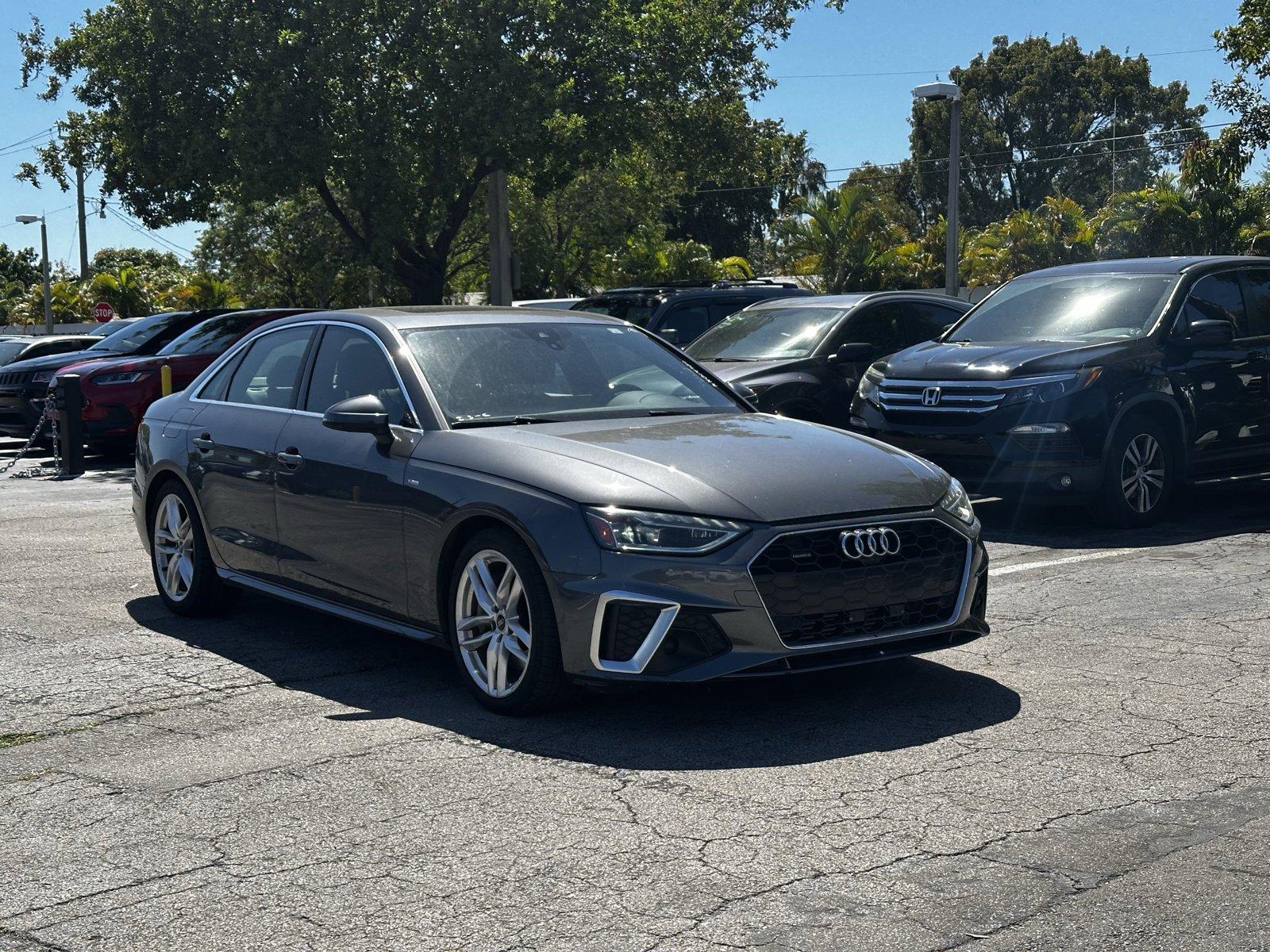 2022 Audi A4 Sedan Vehicle Photo in Hollywood, FL 33021