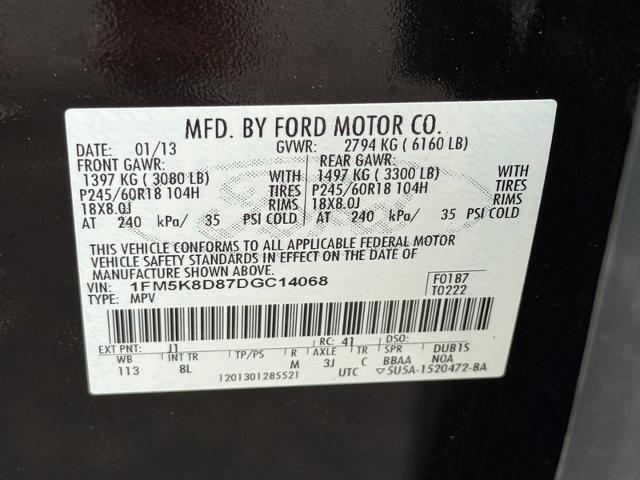 2013 Ford Explorer Vehicle Photo in MIDDLETON, WI 53562-1492