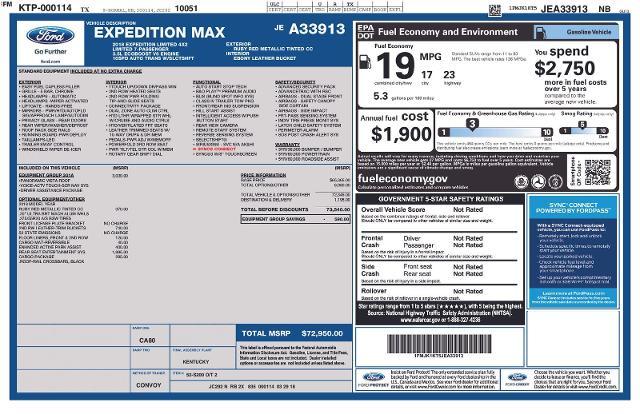 2018 Ford Expedition Max Vehicle Photo in Weatherford, TX 76087