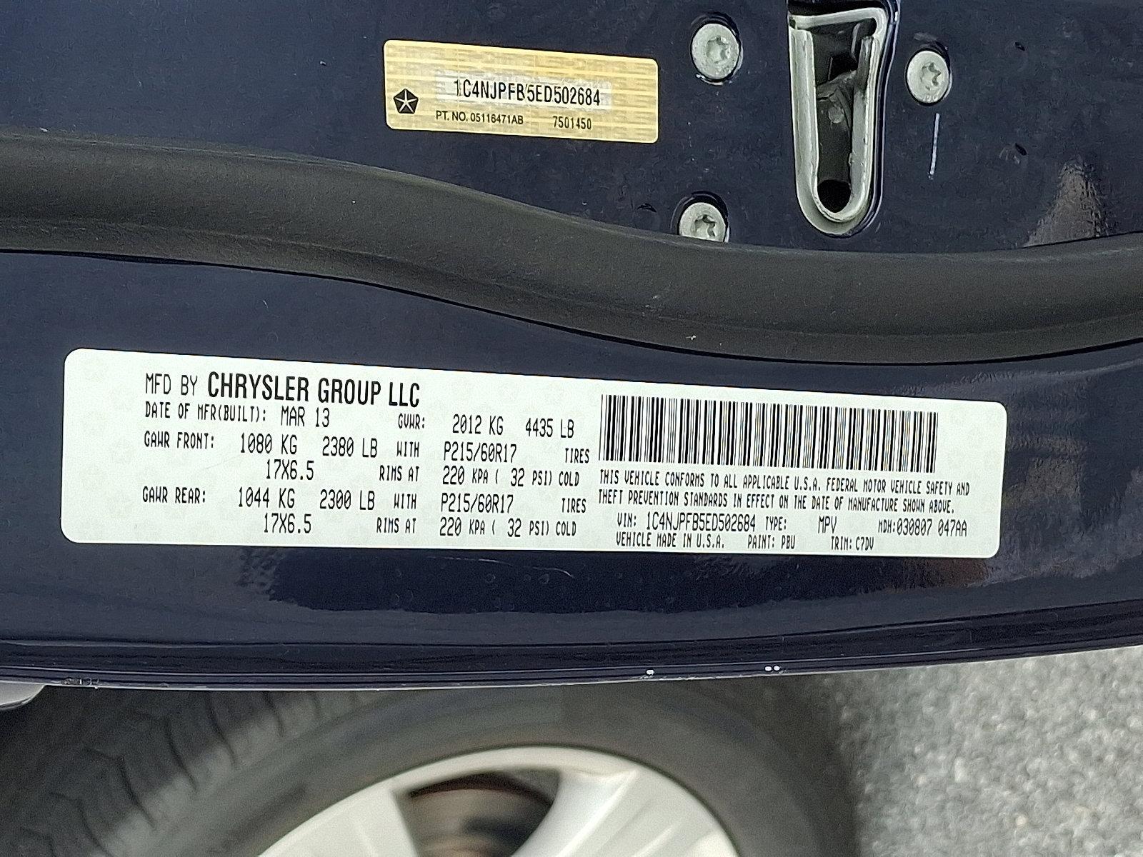 2014 Jeep Patriot Vehicle Photo in Harrisburg, PA 17111