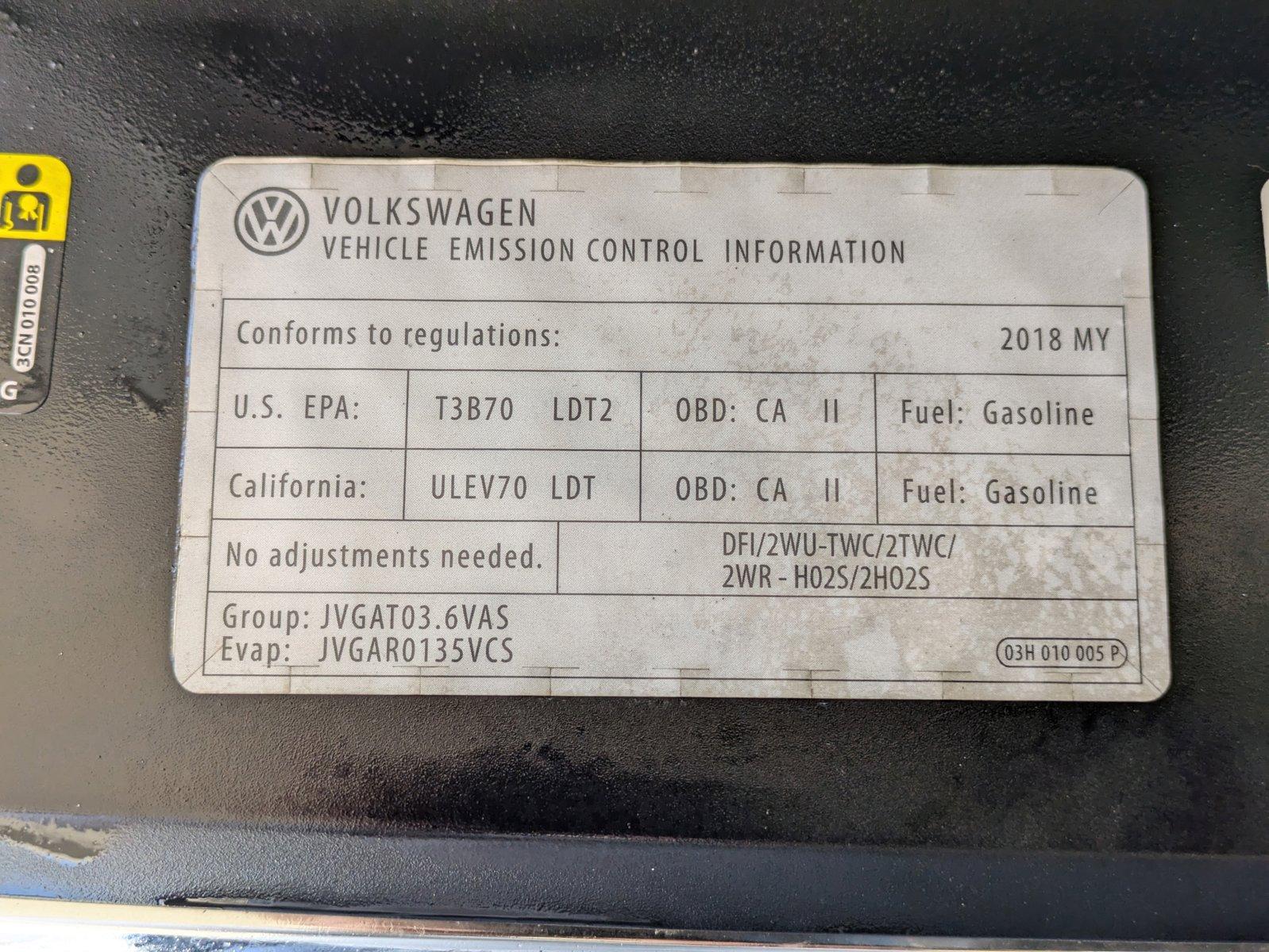 2018 Volkswagen Atlas Vehicle Photo in Tustin, CA 92782