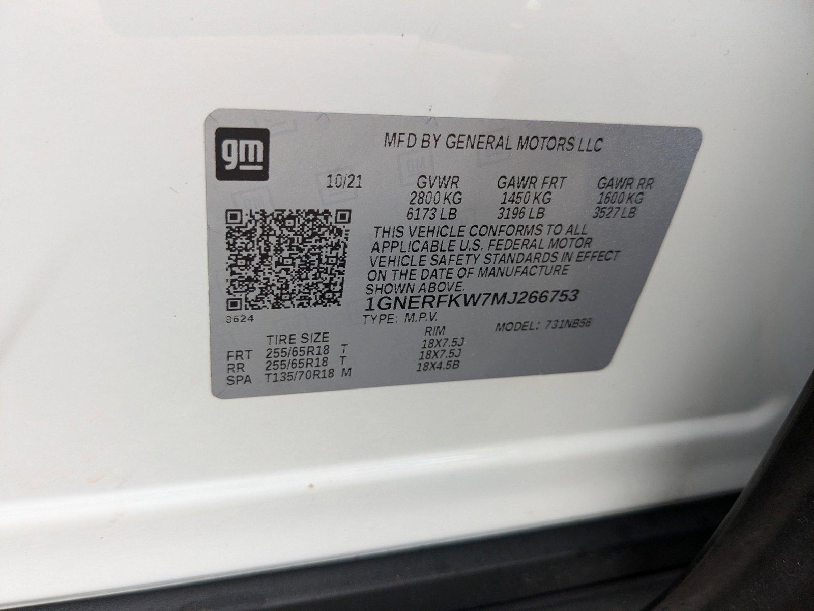 2021 Chevrolet Traverse Vehicle Photo in MIAMI, FL 33134-2699