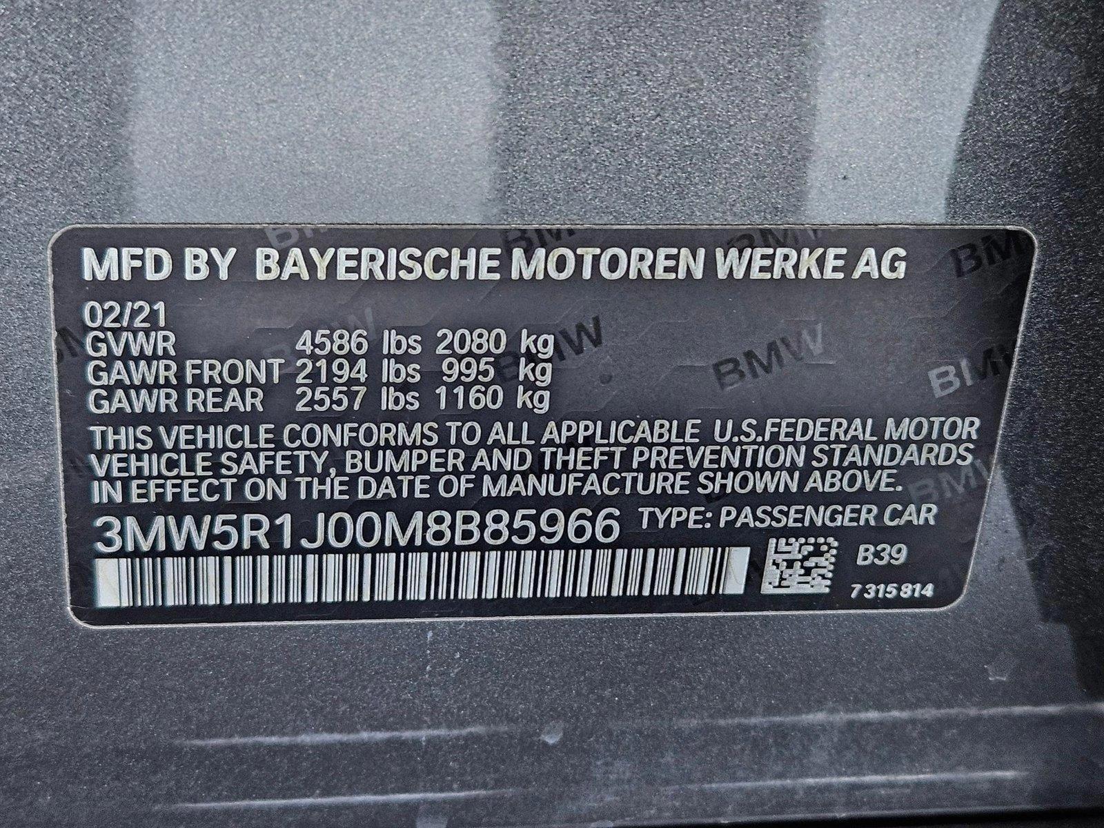 2021 BMW 330i Vehicle Photo in Henderson, NV 89014