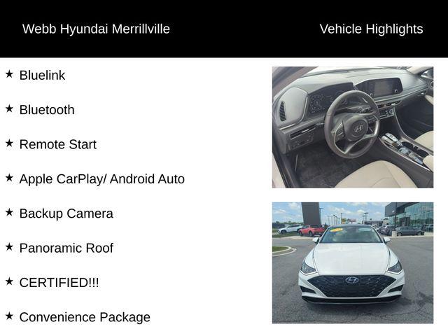2022 Hyundai SONATA Vehicle Photo in Merrillville, IN 46410