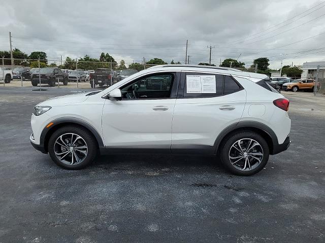 Certified 2021 Buick Encore GX Essence with VIN KL4MMFSL3MB067910 for sale in Lighthouse Point, FL