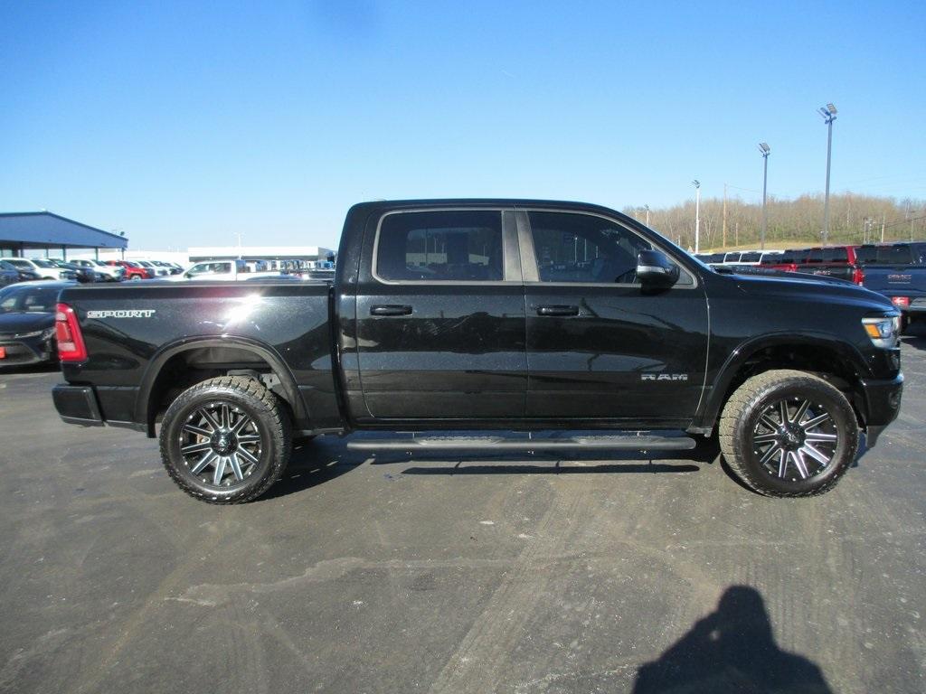 Used 2021 RAM Ram 1500 Pickup Laramie with VIN 1C6SRFJT5MN774206 for sale in Collinsville, IL