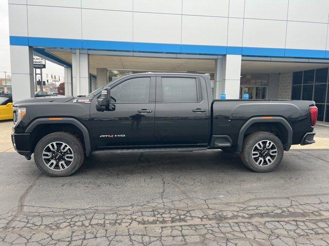 Used 2023 GMC Sierra 2500HD AT4 with VIN 1GT49PEY6PF197276 for sale in Monticello, IN