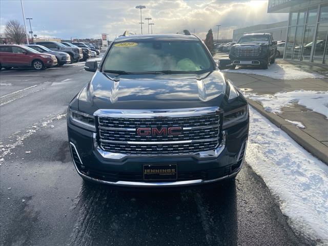 Certified 2020 GMC Acadia Denali with VIN 1GKKNXLS0LZ133152 for sale in Chambersburg, PA