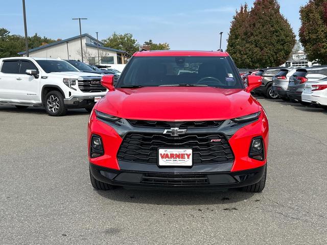 Used 2022 Chevrolet Blazer RS with VIN 3GNKBKRS3NS118280 for sale in Bangor, ME