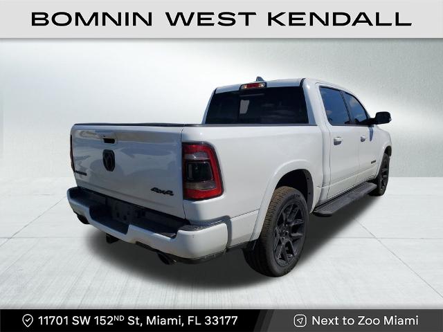 Used 2022 RAM Ram 1500 Pickup Laramie with VIN 1C6SRFJM0NN331889 for sale in Miami, FL