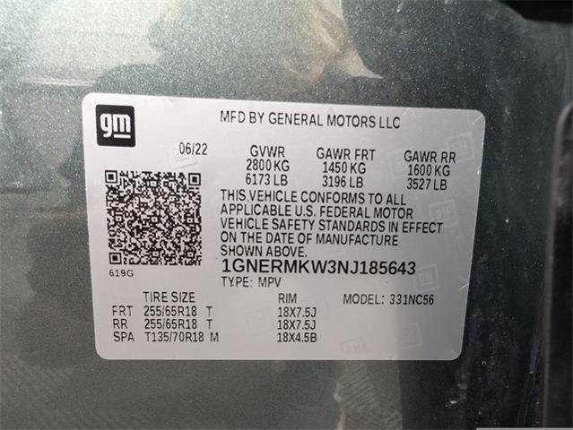 2022 Chevrolet Traverse Vehicle Photo in ENGLEWOOD, CO 80113-6708
