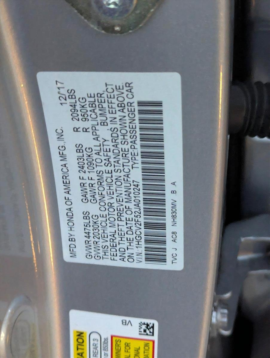 2018 Honda Accord Sedan Vehicle Photo in Miami, FL 33135