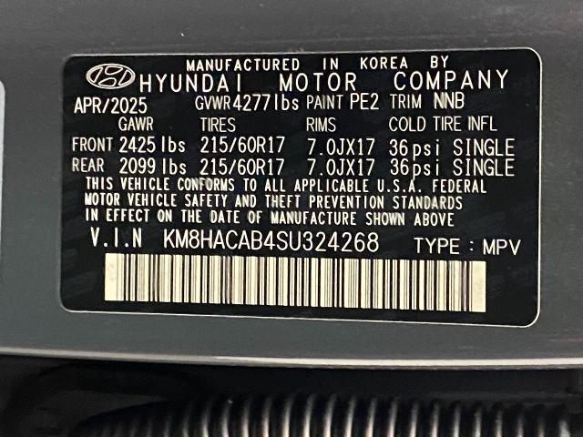 2025 Hyundai KONA Vehicle Photo in Appleton, WI 54913