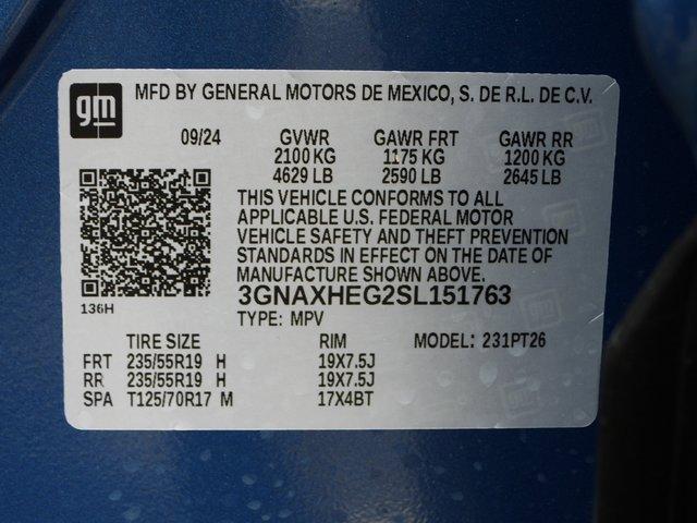 2025 Chevrolet Equinox Vehicle Photo in DALLAS, TX 75244-5909