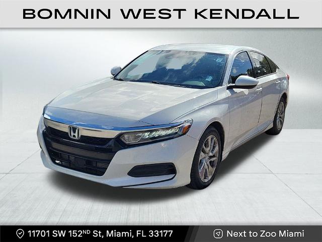 Used 2018 Honda Accord LX with VIN 1HGCV1F18JA220407 for sale in Miami, FL