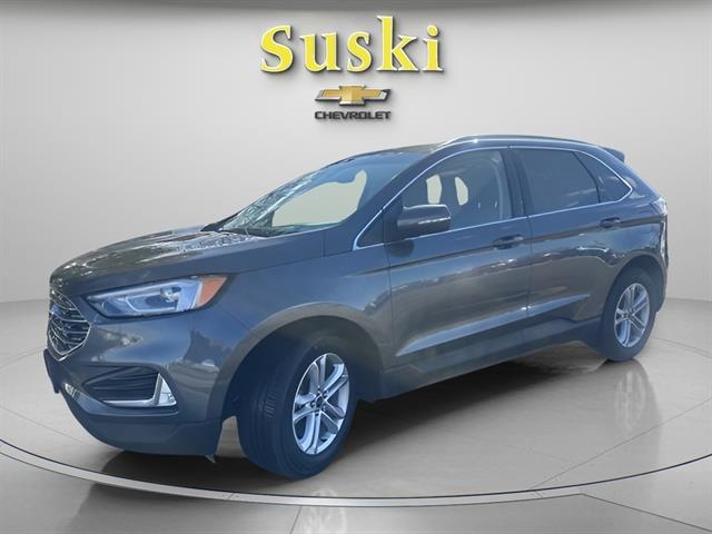 Used 2020 Ford Edge SEL with VIN 2FMPK4J97LBB15920 for sale in Birch Run, MI