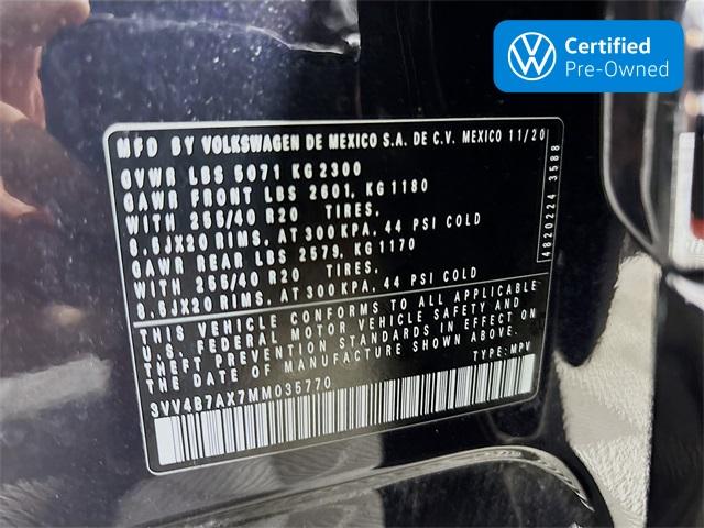2021 Volkswagen Tiguan Vehicle Photo in Puyallup, WA 98371