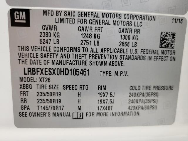 2017 Buick Envision Vehicle Photo in Appleton, WI 54913