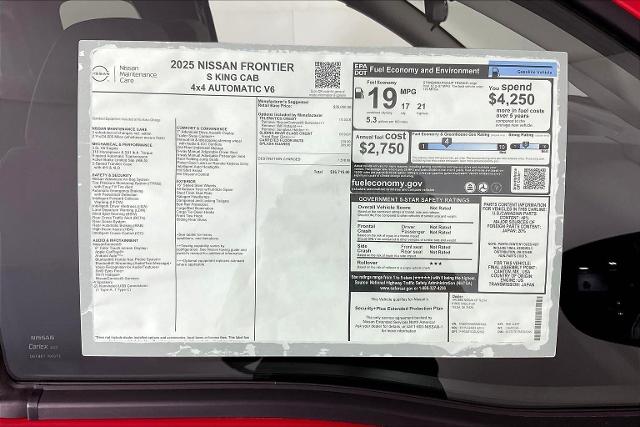 2025 Nissan Frontier Vehicle Photo in Tulsa, OK 74129