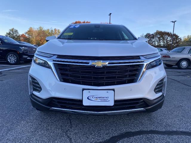 Used 2024 Chevrolet Equinox LT with VIN 3GNAXUEG1RS226980 for sale in Hudson, MA