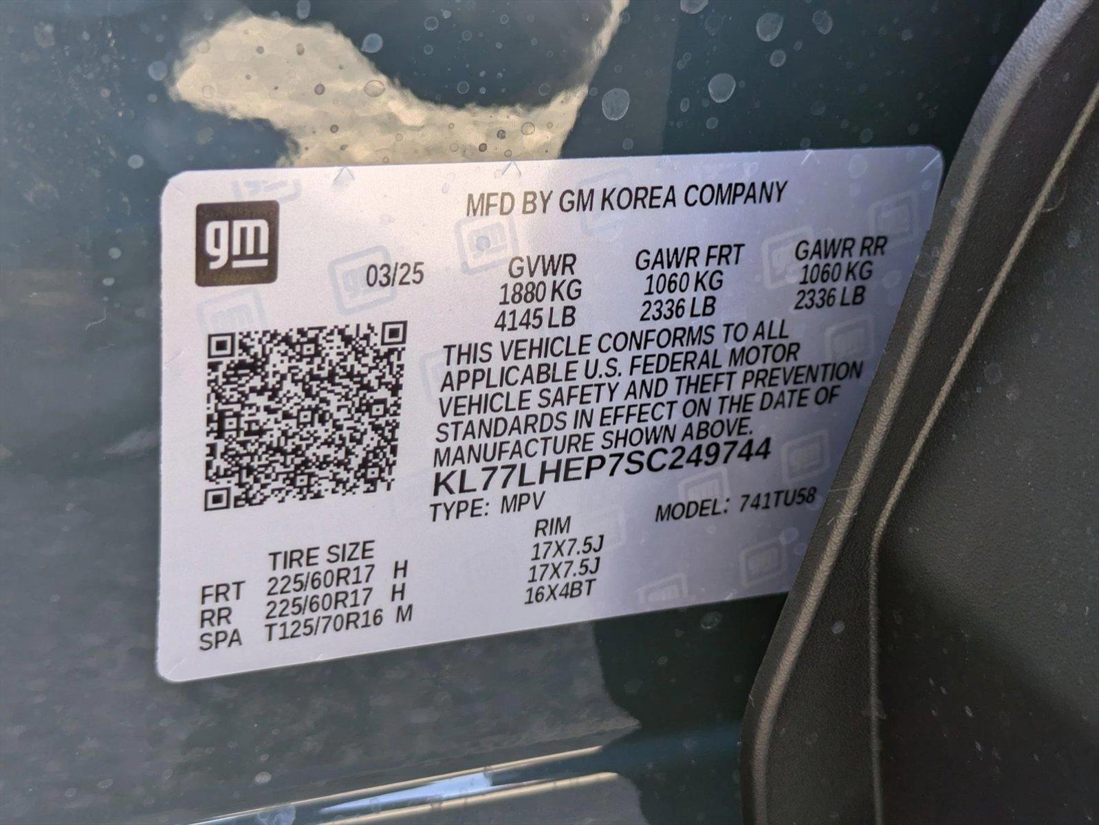 2025 Chevrolet Trax Vehicle Photo in ORLANDO, FL 32812-3021