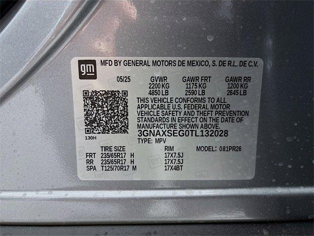 2026 Chevrolet Equinox Vehicle Photo in PUYALLUP, WA 98371-4149