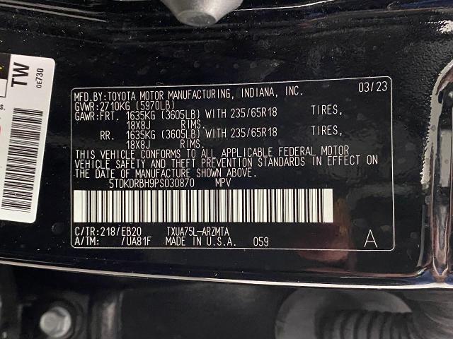 2023 Toyota Highlander Vehicle Photo in Appleton, WI 54913