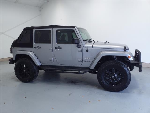 Used 2017 Jeep Wrangler Unlimited Sahara with VIN 1C4BJWEG7HL613922 for sale in Decatur, AL