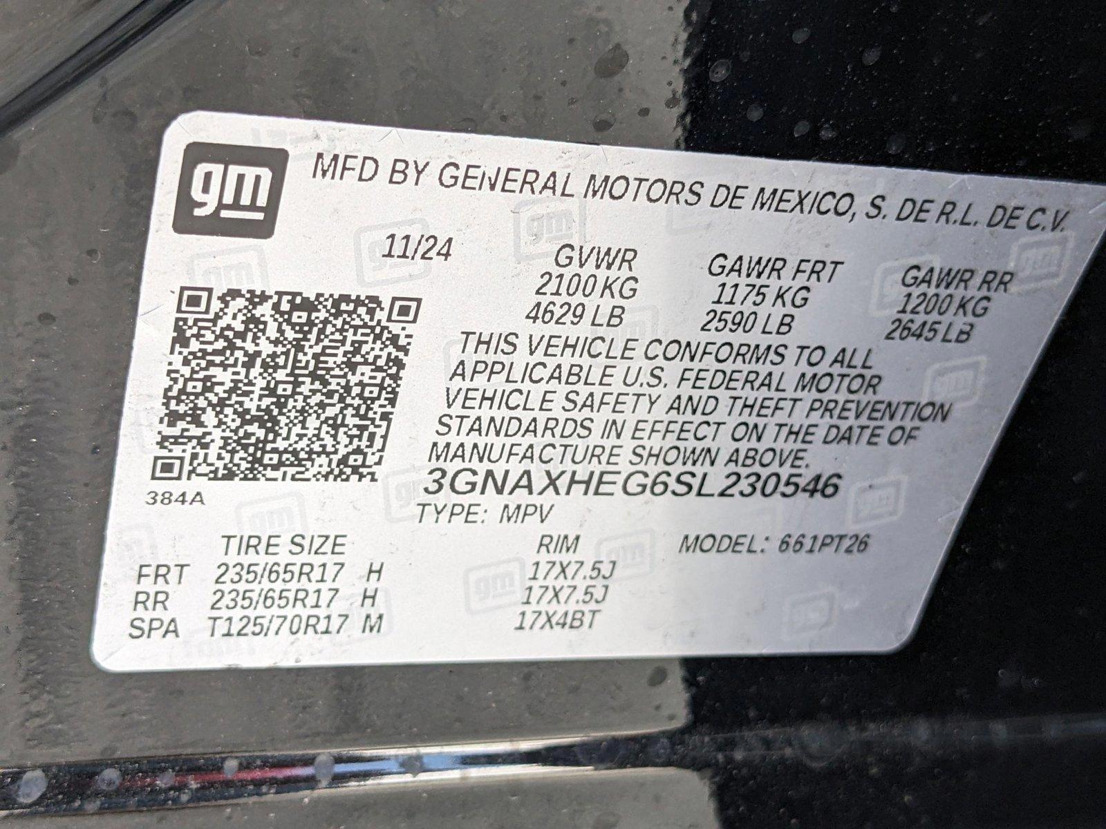 2025 Chevrolet Equinox Vehicle Photo in MIAMI, FL 33172-3015